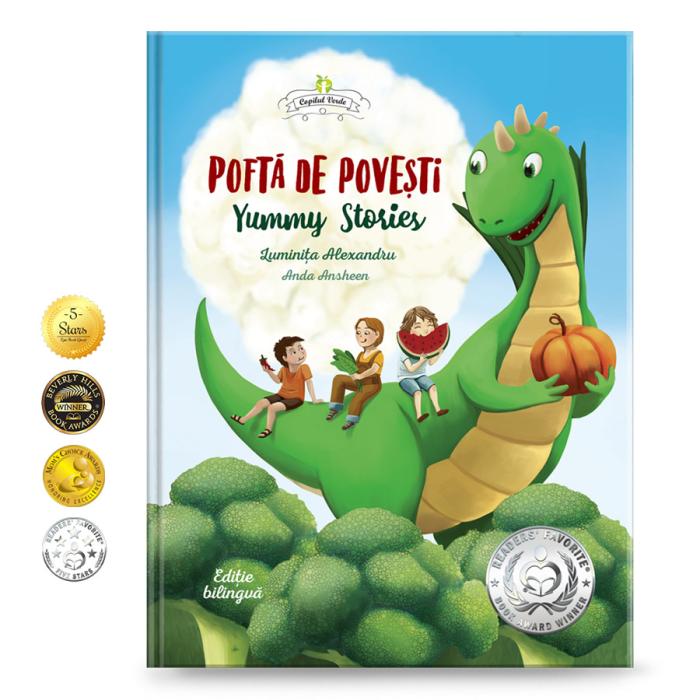 Poftă de poveşti  - Yummy Stories (carte bilingvă)